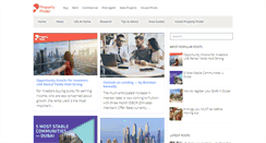 Desktop Screenshot of blog.propertyfinder.ae